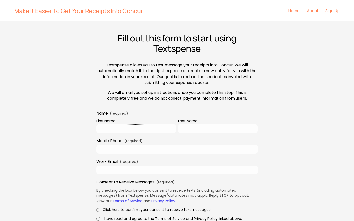 Concur Expense Automator