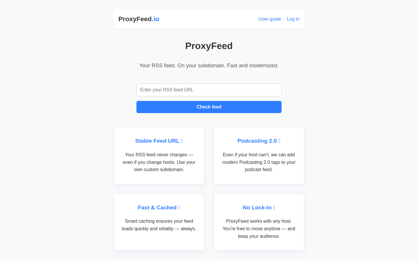 ProxyFeed