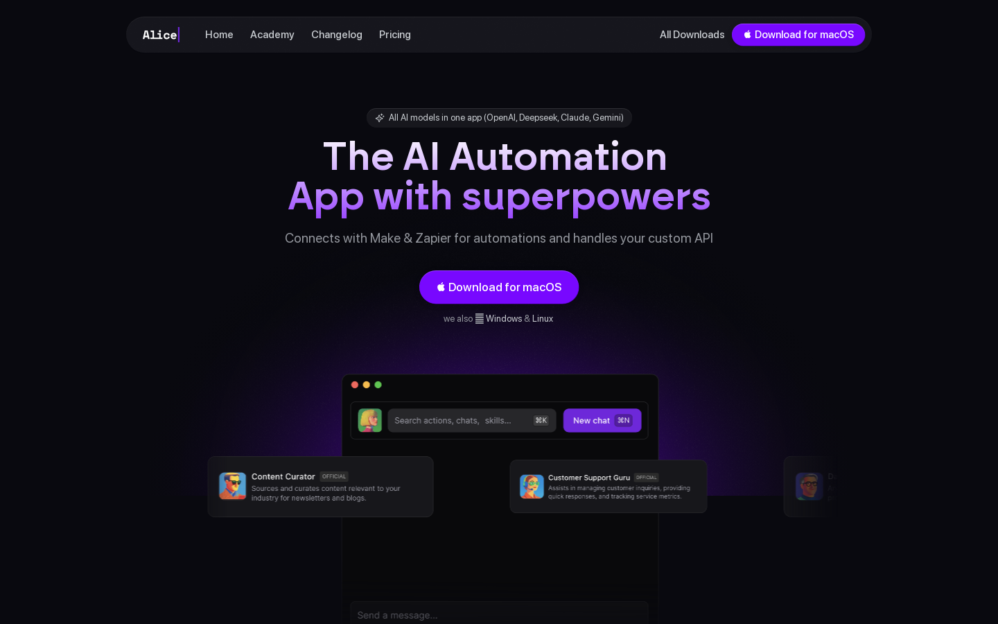 Desktop AI Automation App