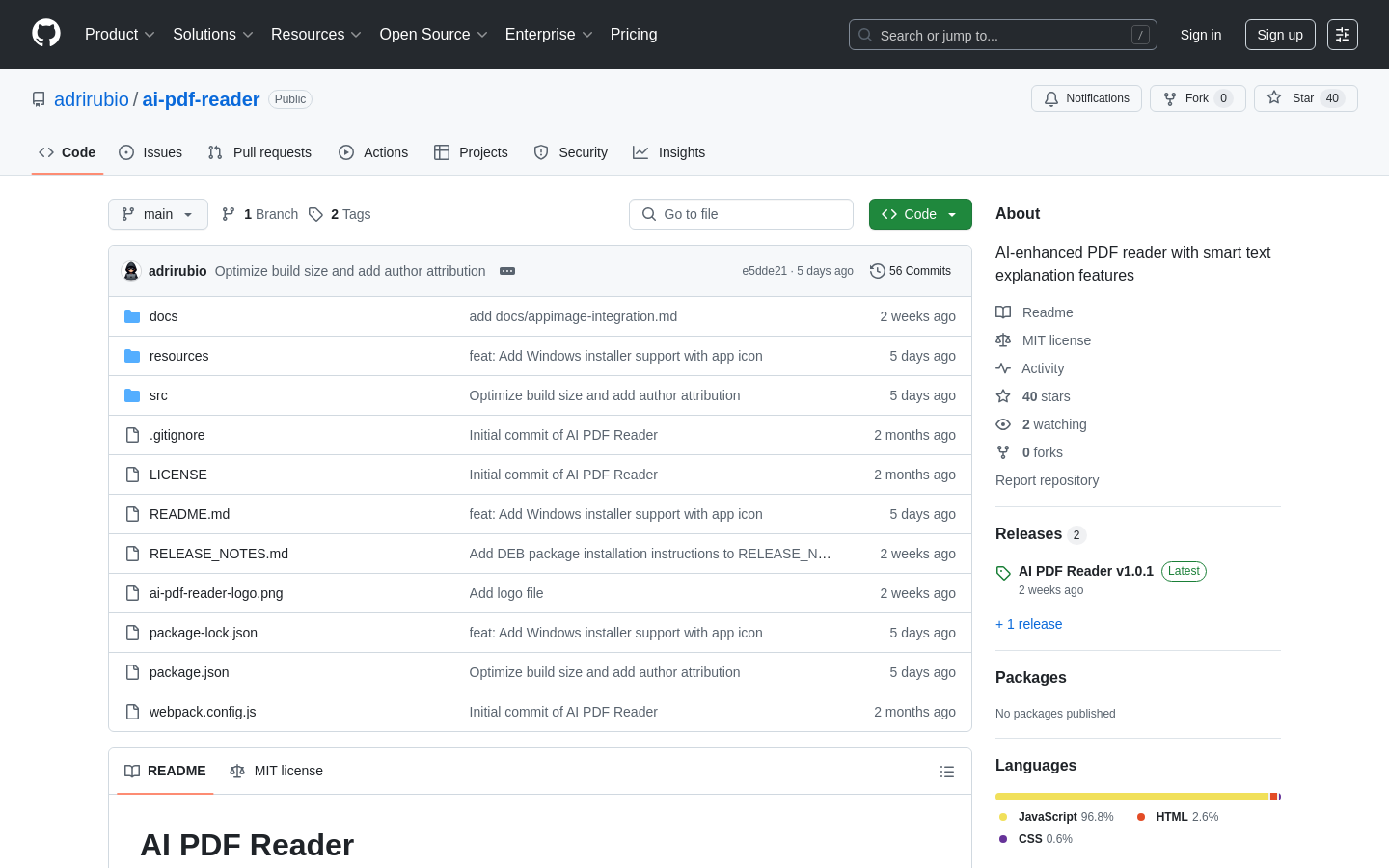 AI PDF Reader