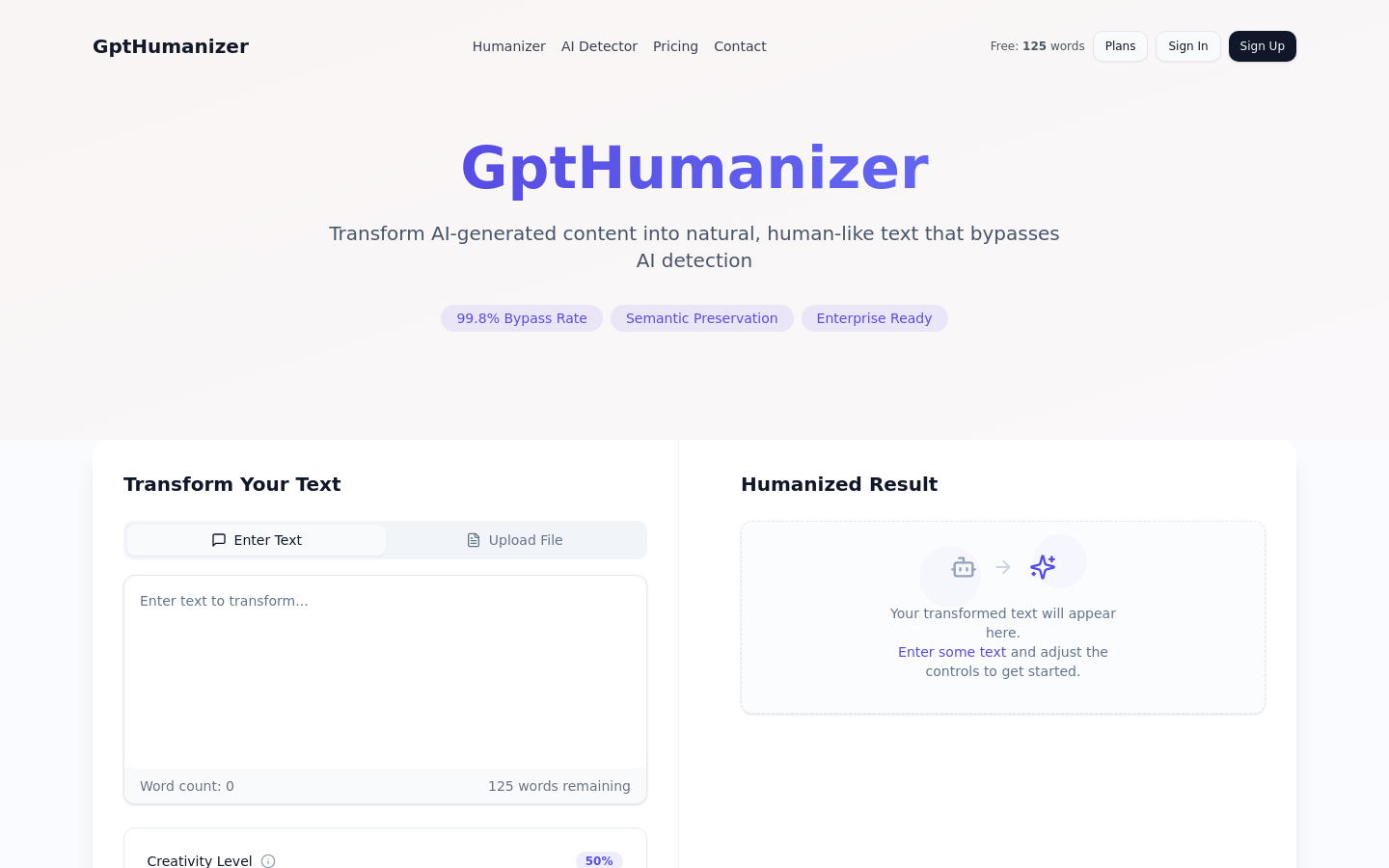 AI Text Humanizer