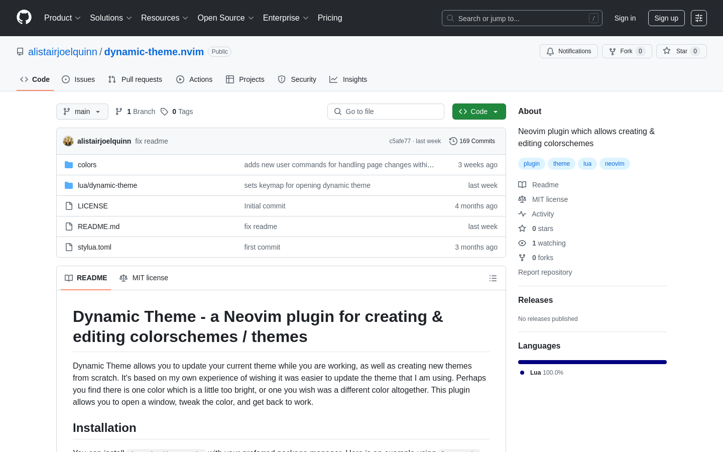 Dynamic Theme