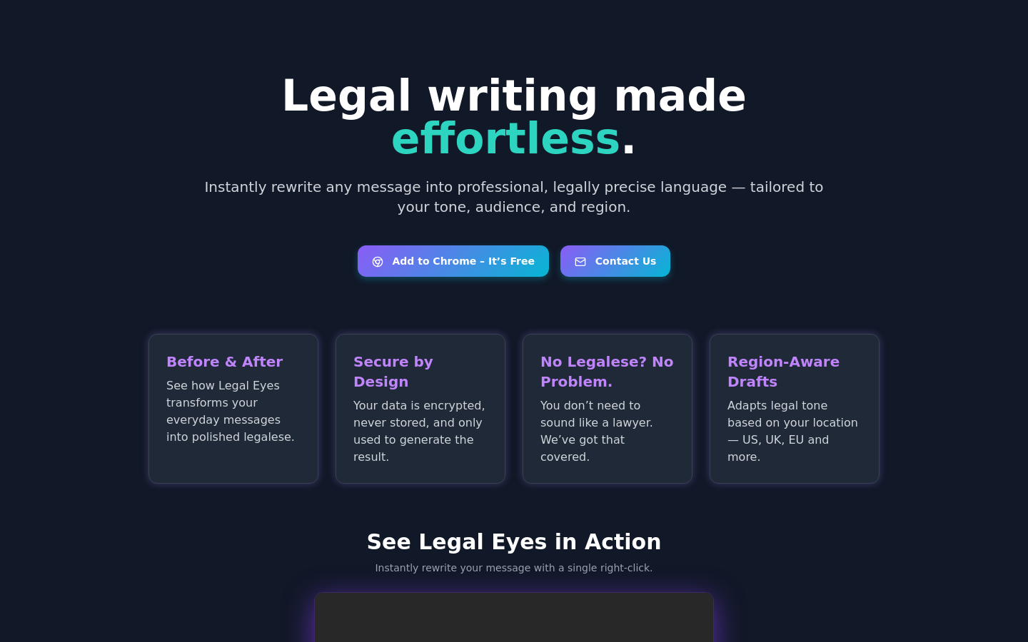 Legal Eyes