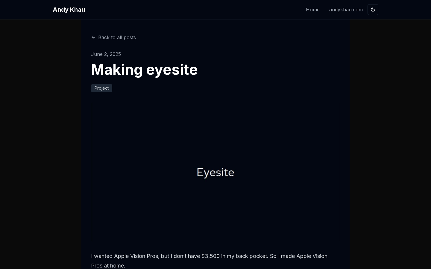 Eyesite