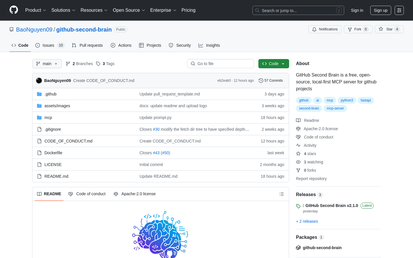 GitHub Second Brain