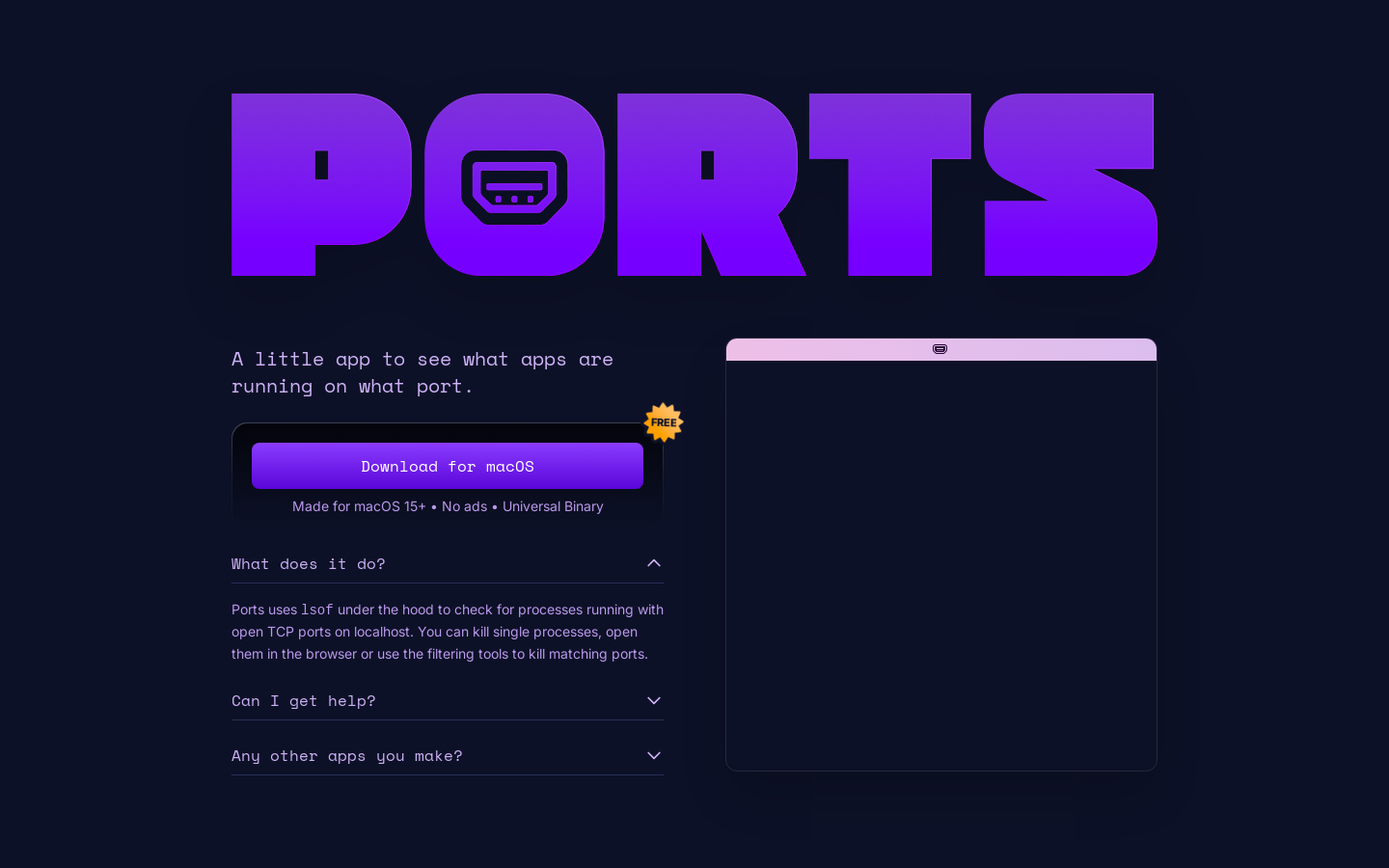 PortView