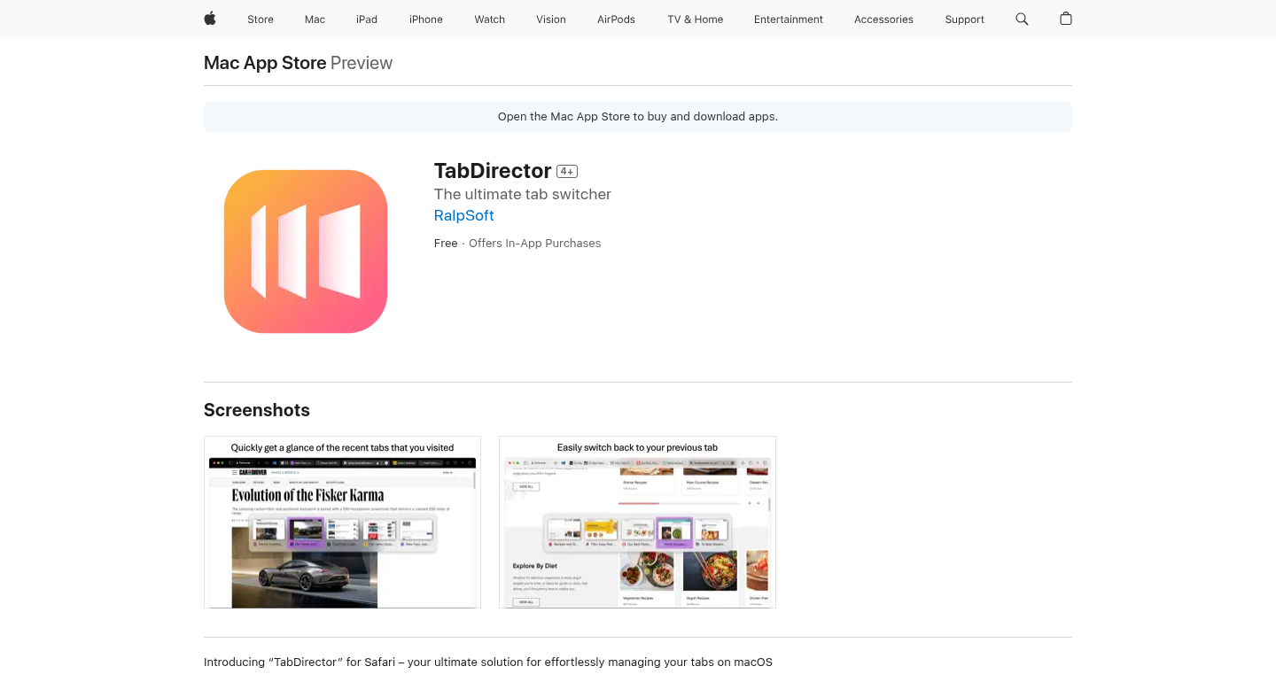 TabDirector