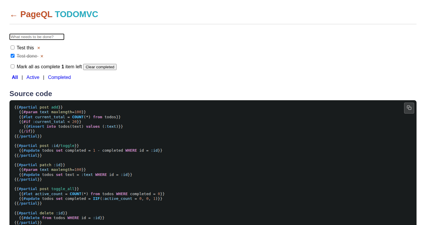 PageQL