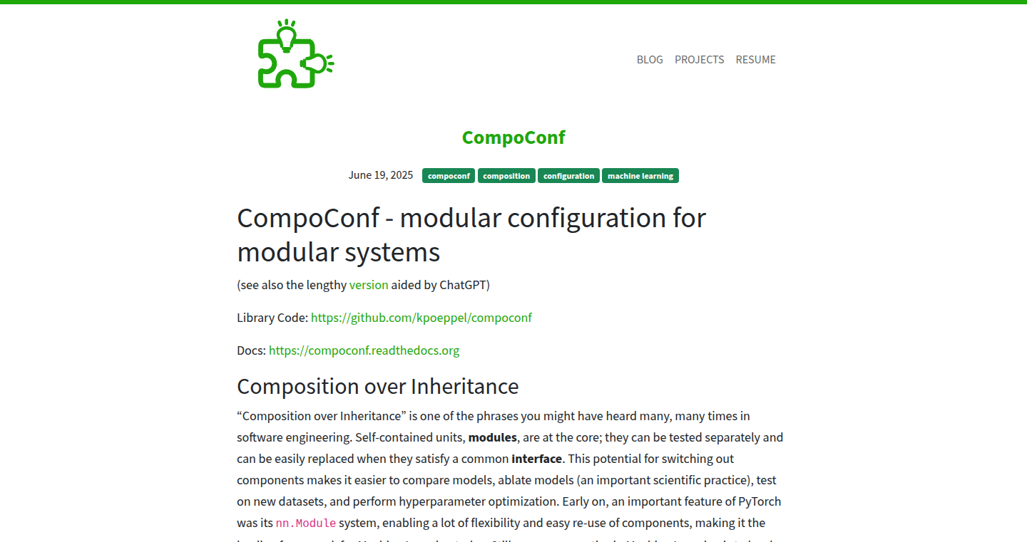 CompoConf