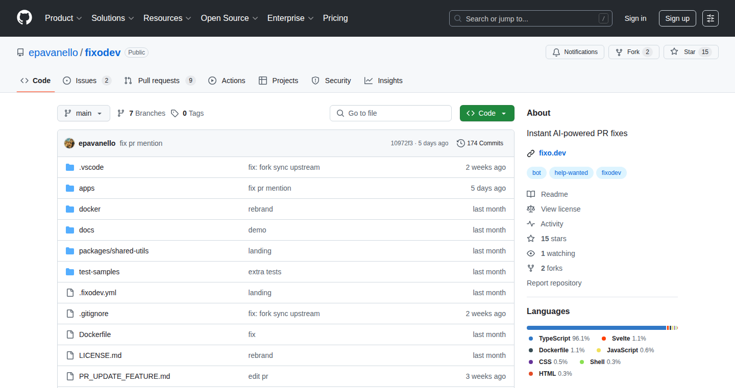 FixO Dev:GitHubの問題を瞬時に解決するAI駆動プルリクエスト生成エージェント