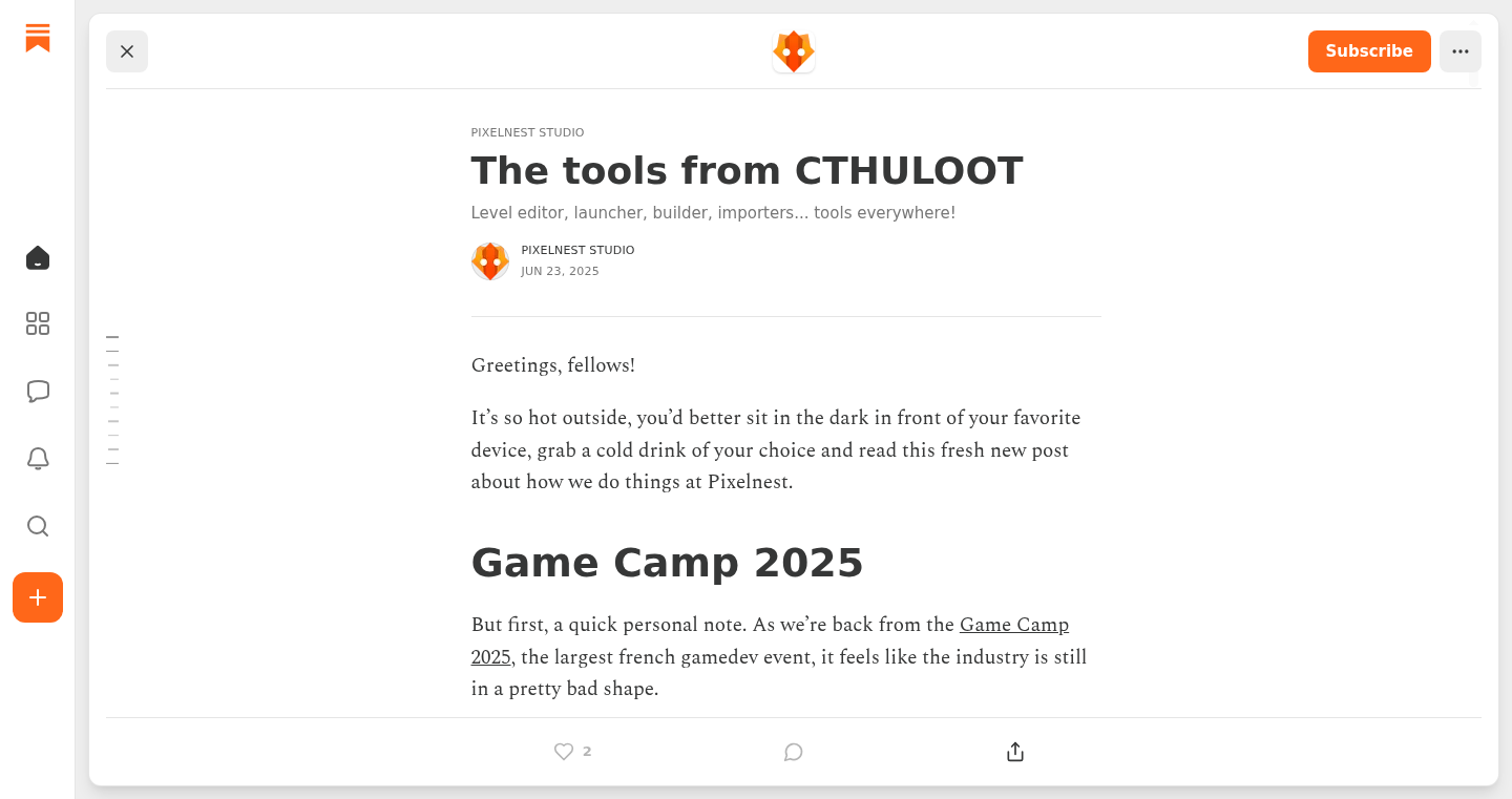 CTHULOOT 游戏开发工具集 (Unity3D & LDtk)