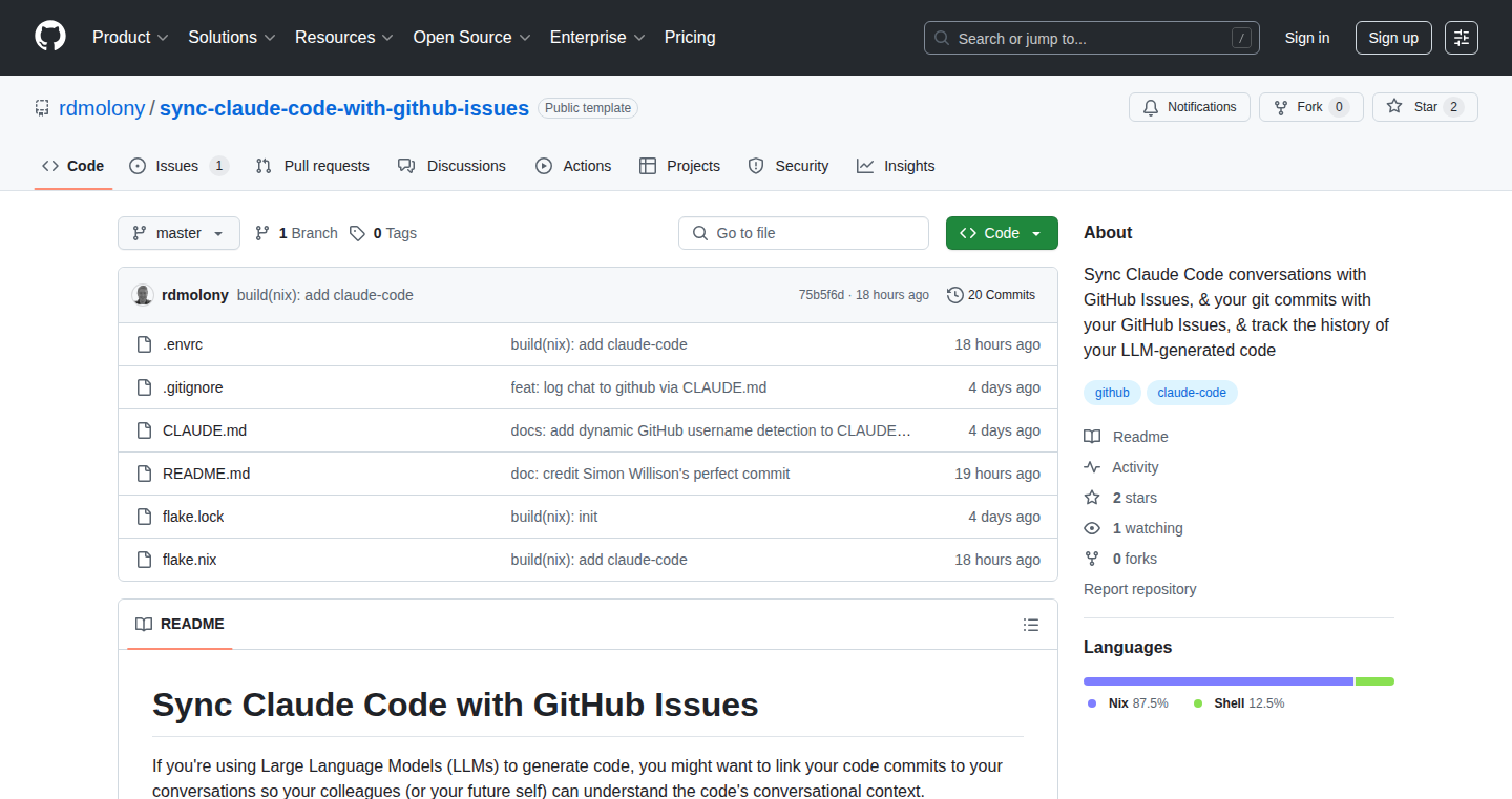 ClaudeCode与GitHub Issue代码上下文同步工具