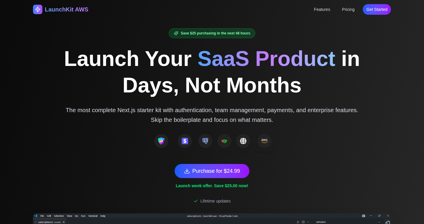 Launch Kit AWs:img
