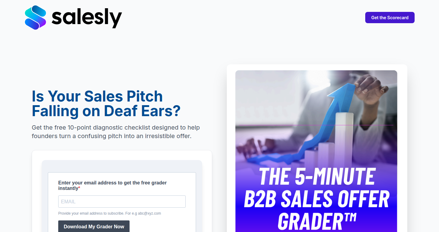 PitchScorecard：你的销售话术诊断大师