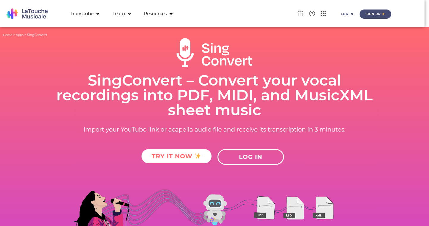 SingConvert: AI 歌声转谱神器