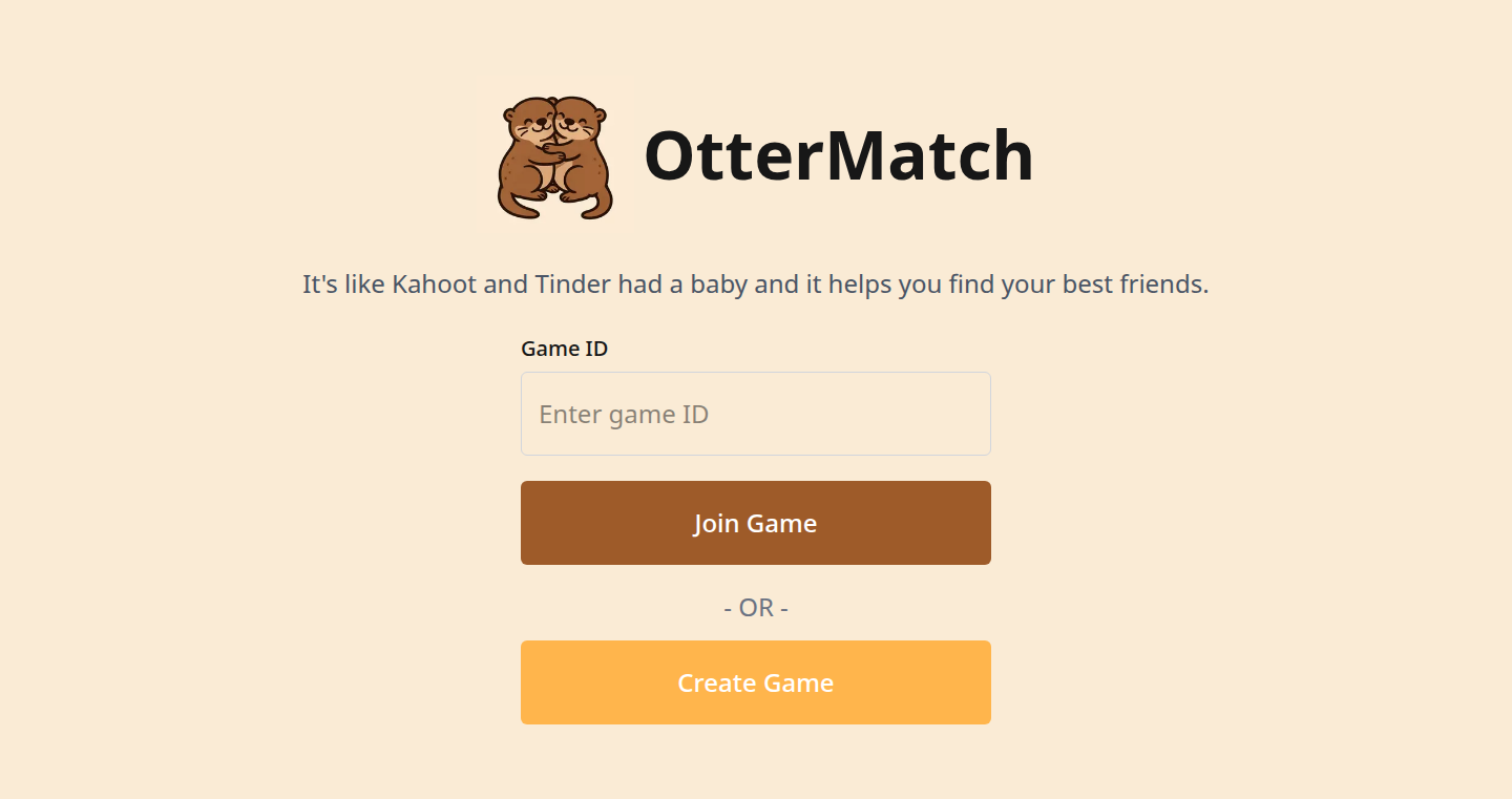 FriendGame: 基于Tinder和Kahoot的社交互动平台