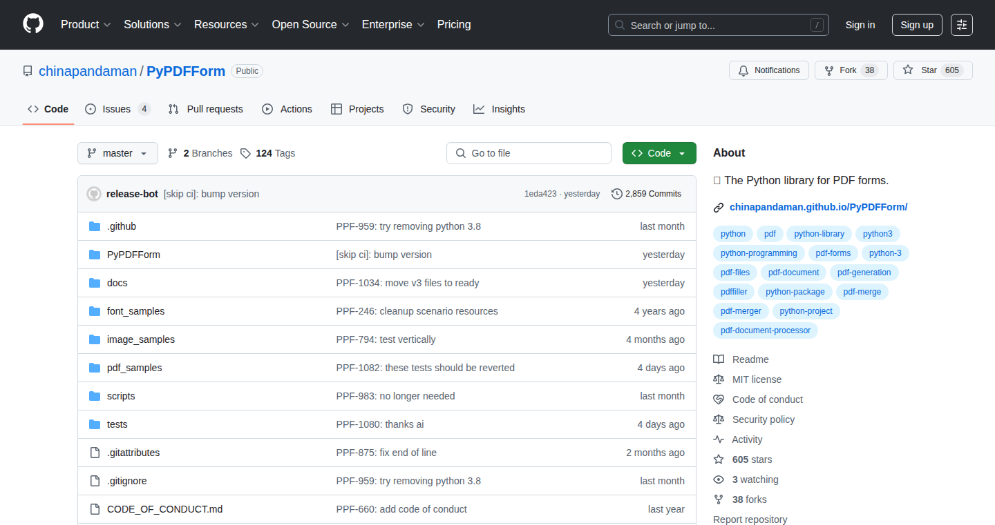 PyPDFForm v3.0.0：用Python轻松处理PDF表单