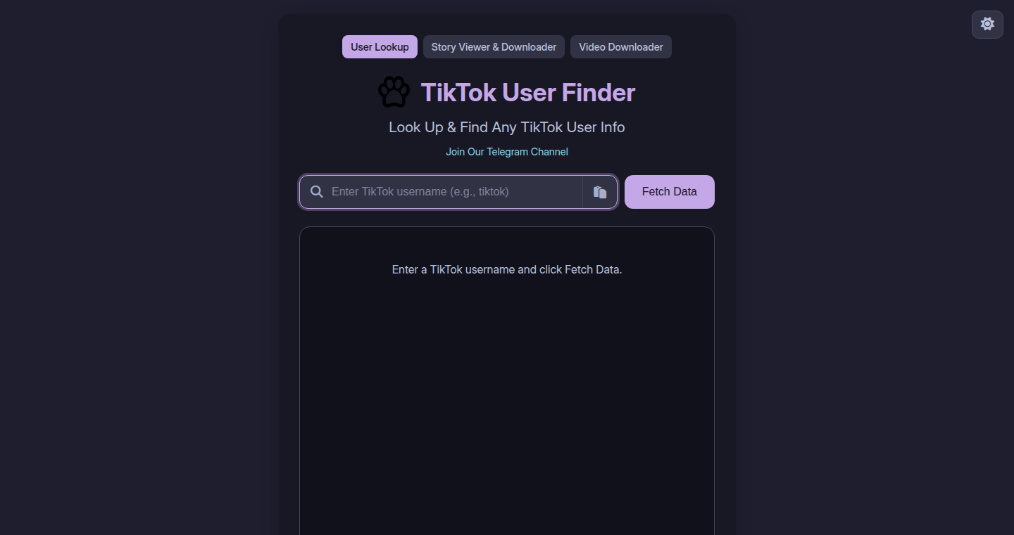 TikTok情報解析ツール: Nekoweb TikTok Tools