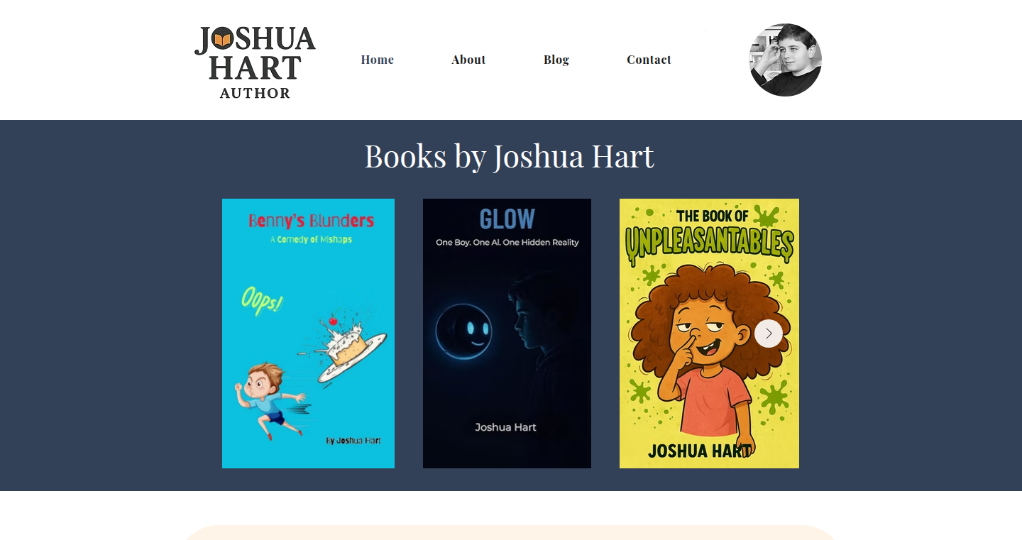 Joshua Hart - 輝きとベニーの過ちの紹介
