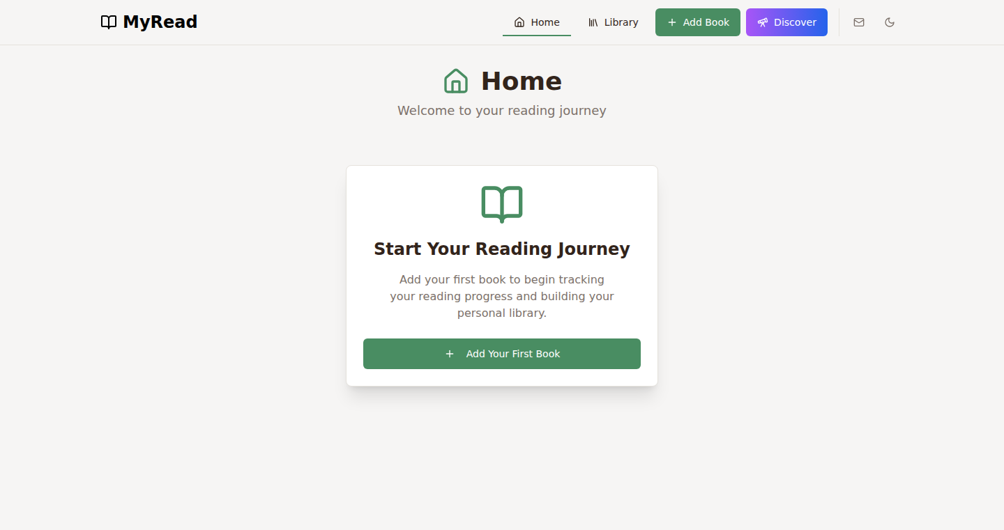 MyRead: Browser-Based, Privacy-First Book Tracker with AI Recommendations