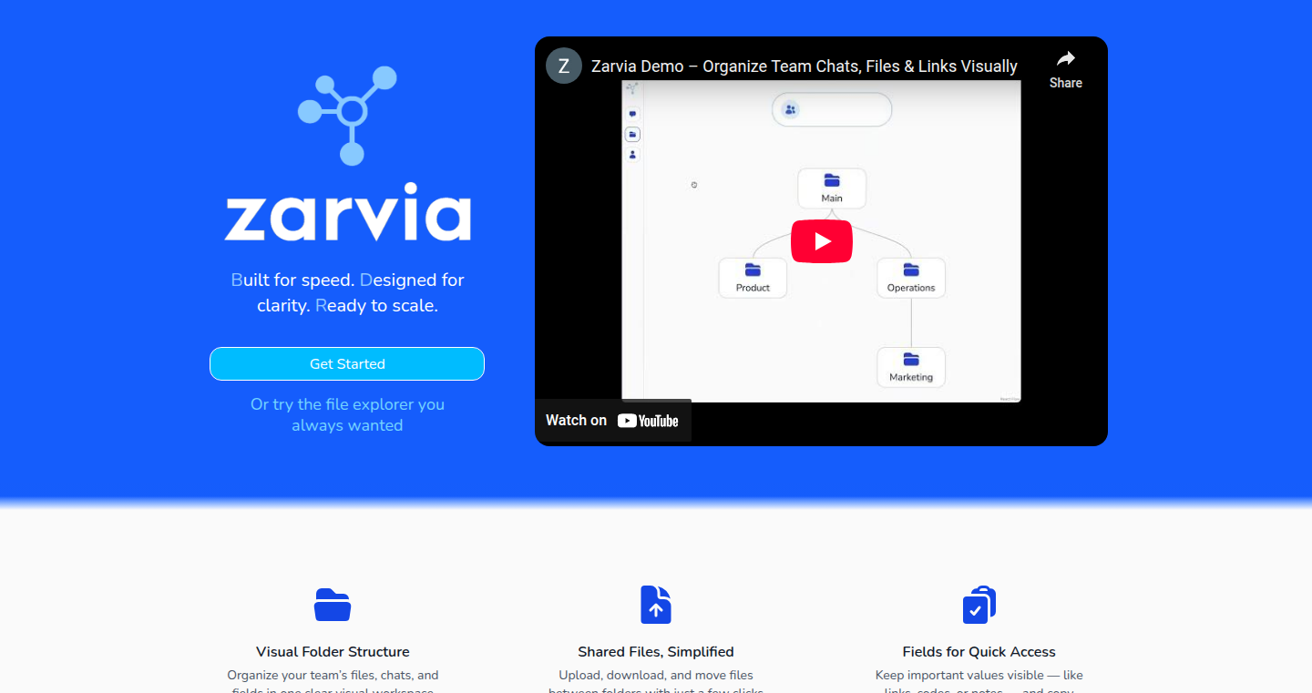 Zarvia: Visual Workspace for Collaborative Knowledge Management