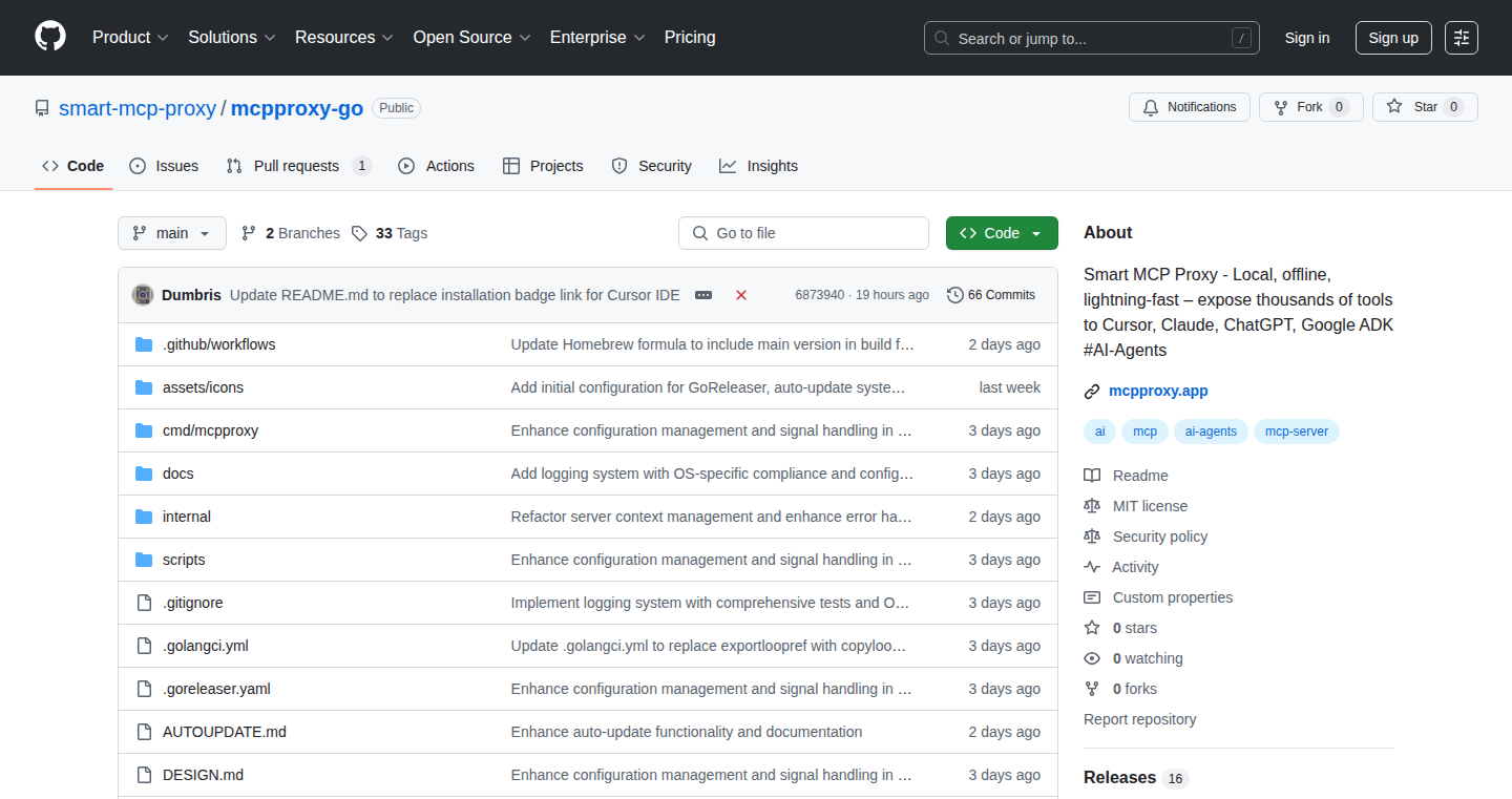 MCPProxy: Unleash AI Agent Power with Scalability and Security