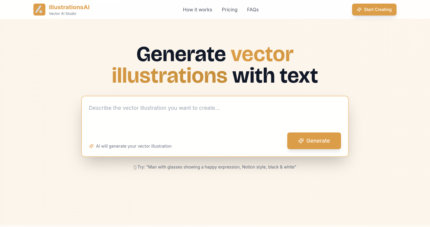 IllustrationsAI: Text-to-Illustration Generator