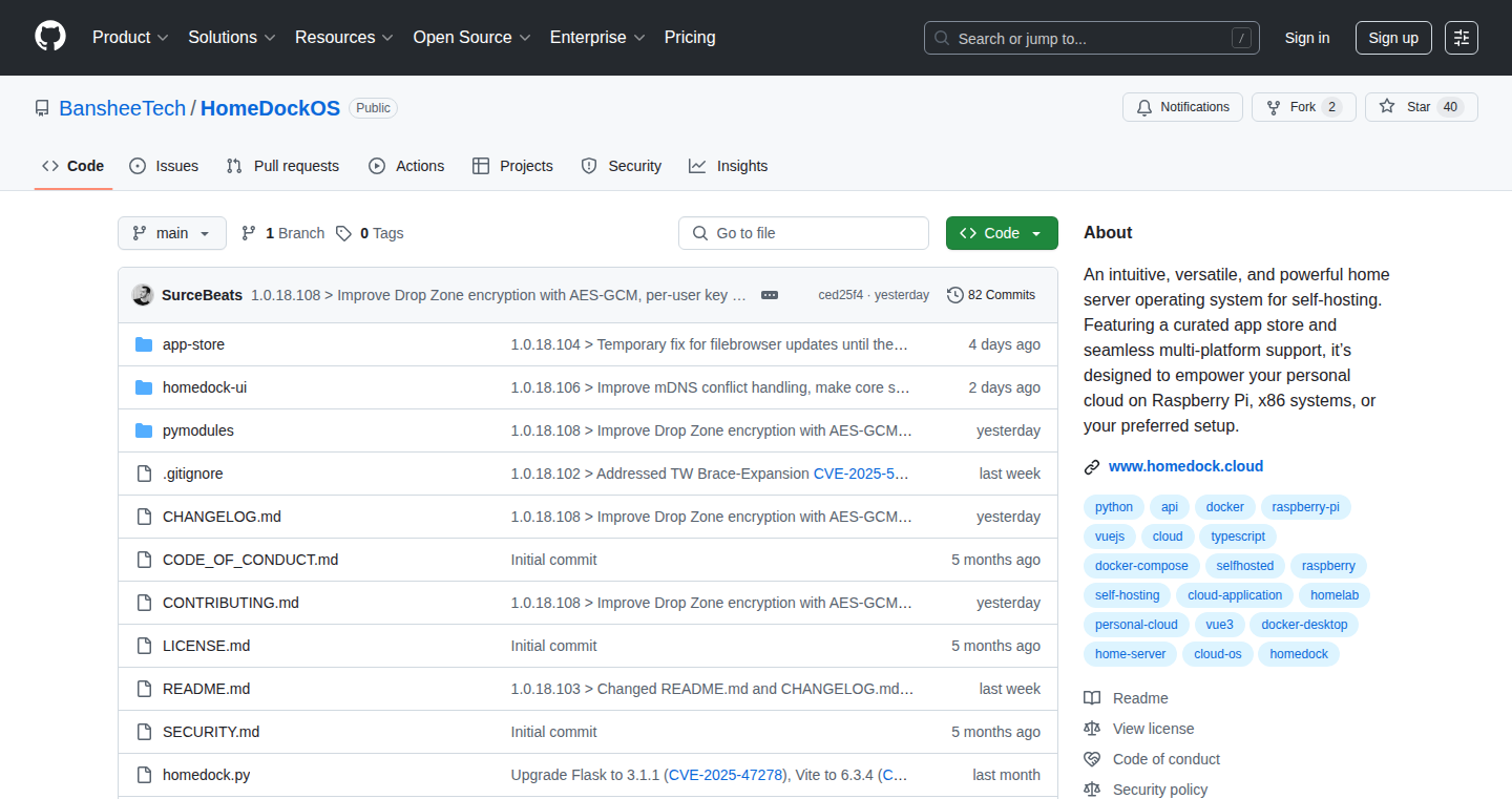 HomeDock OS: Self-Hosted Cloud Desktop
