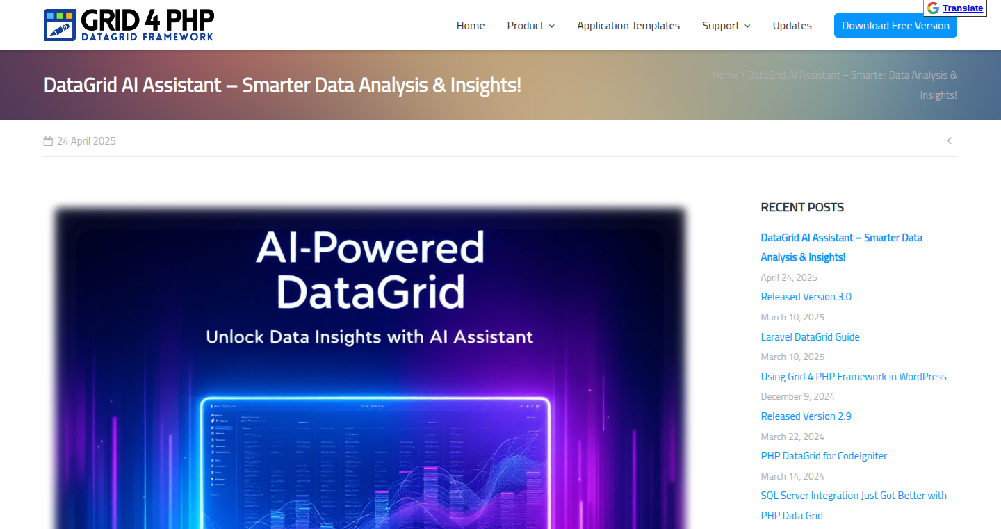 DatagridAI: Laravel Datagrid Enhanced with AI Insights
