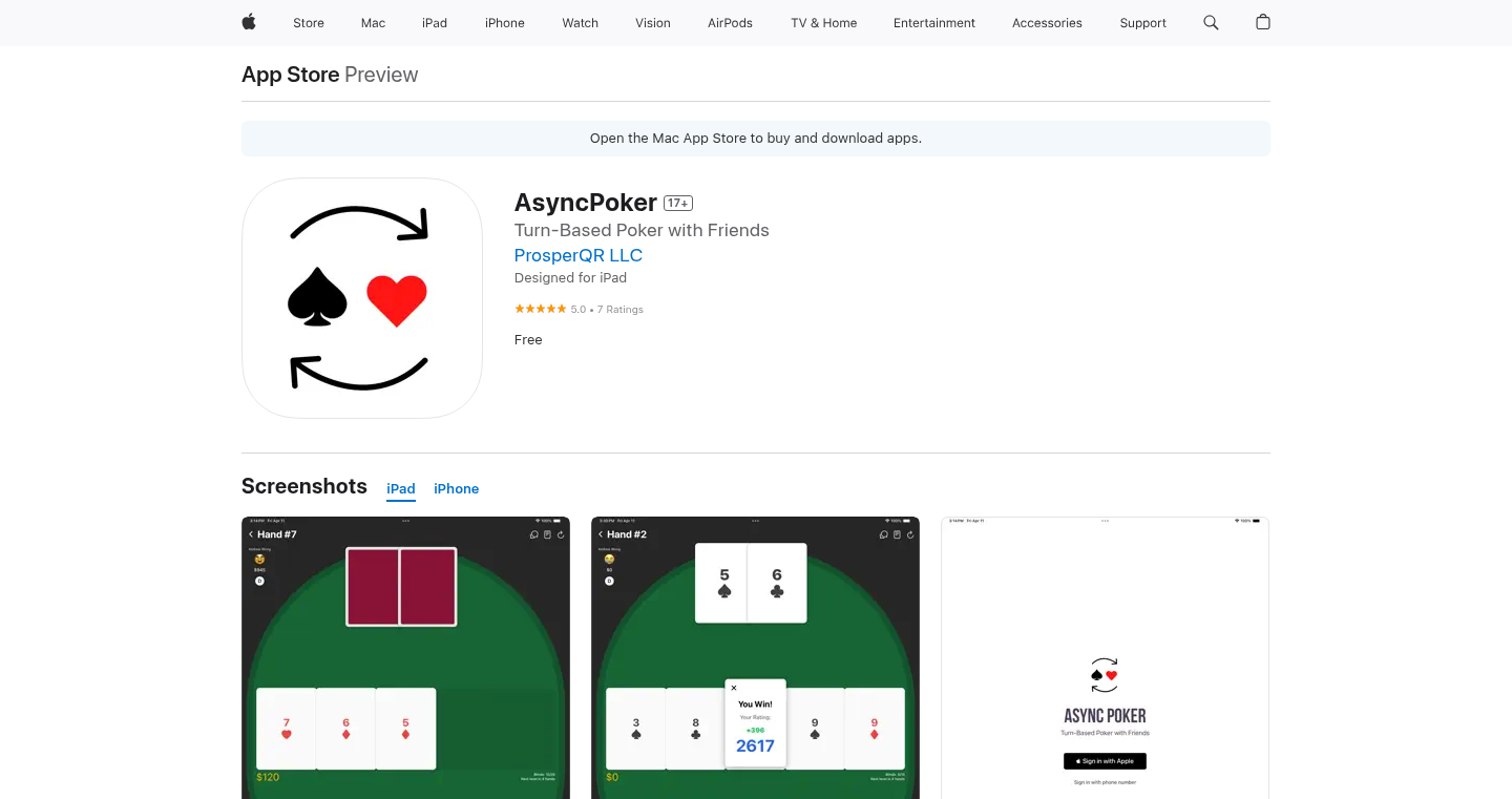 AsyncPoker: Turn-Based Poker for the Modern Age