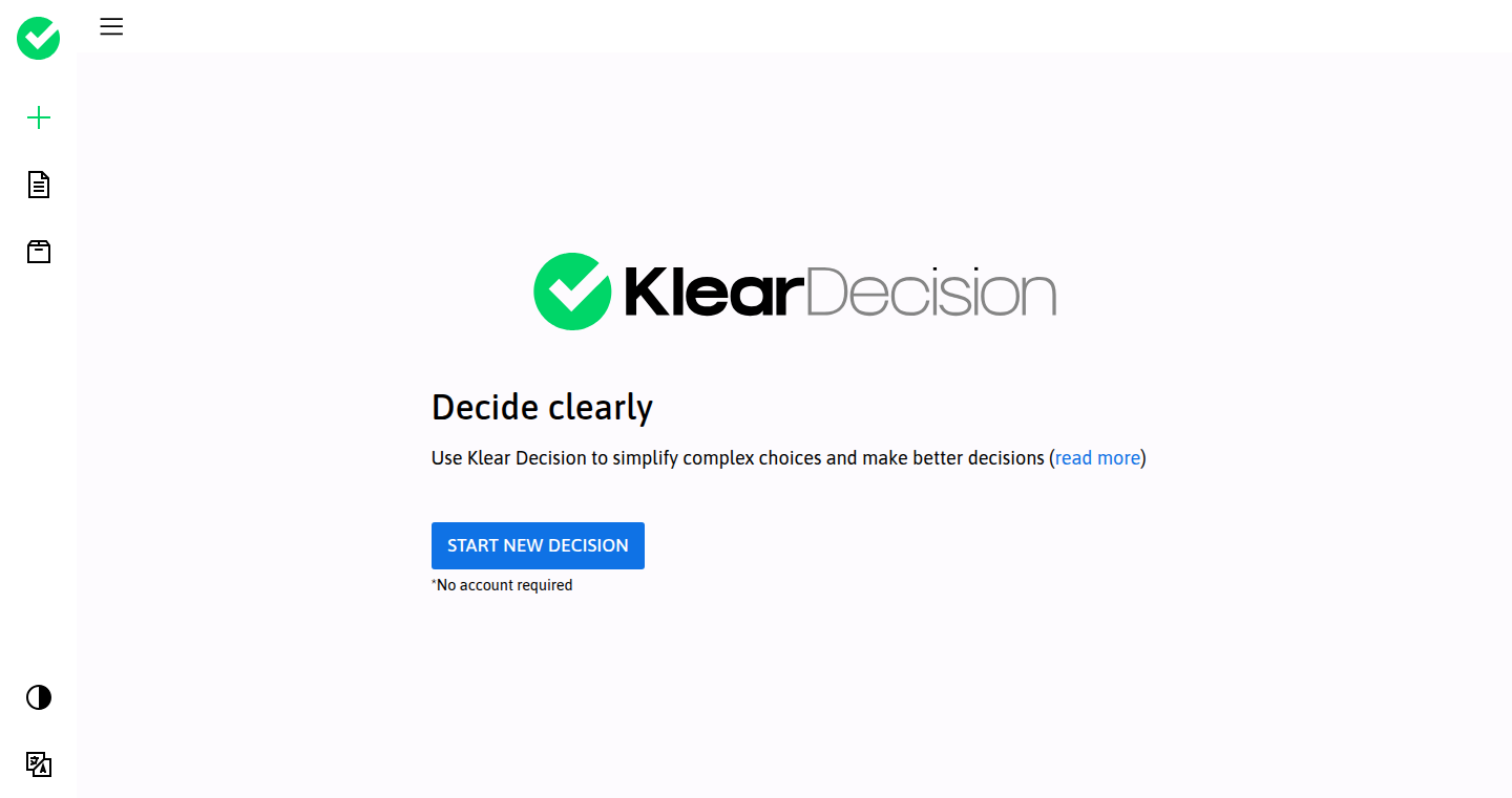 Decision Weaver: A Client-Side Decision-Making Assistant
