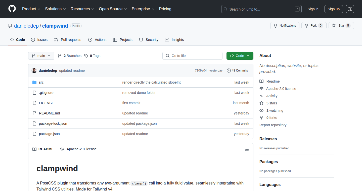 Clampwind: Fluid Design System for Tailwind CSS