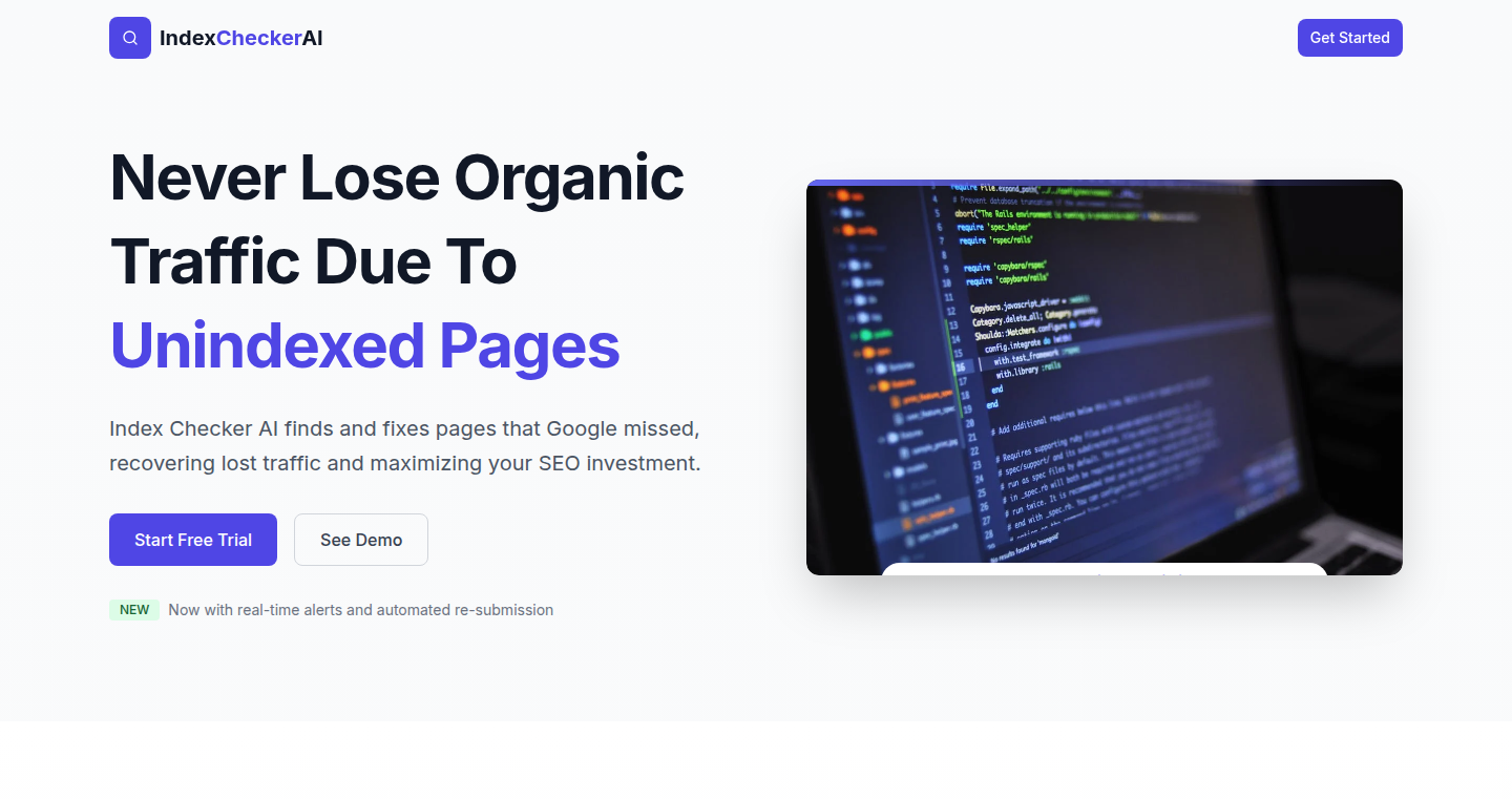 IndexChecker - SEO Traffic Guardian