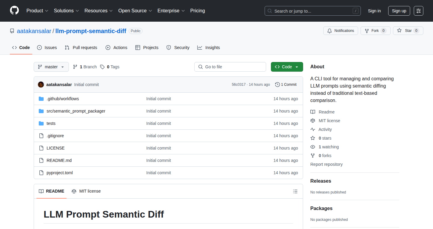 PromptDiff - Semantic Diffing for LLM Prompts