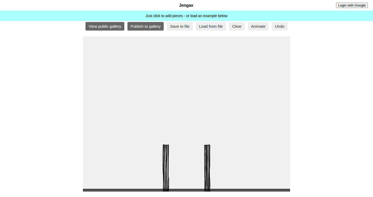 Jengax: One-Click Block Structure Sketching