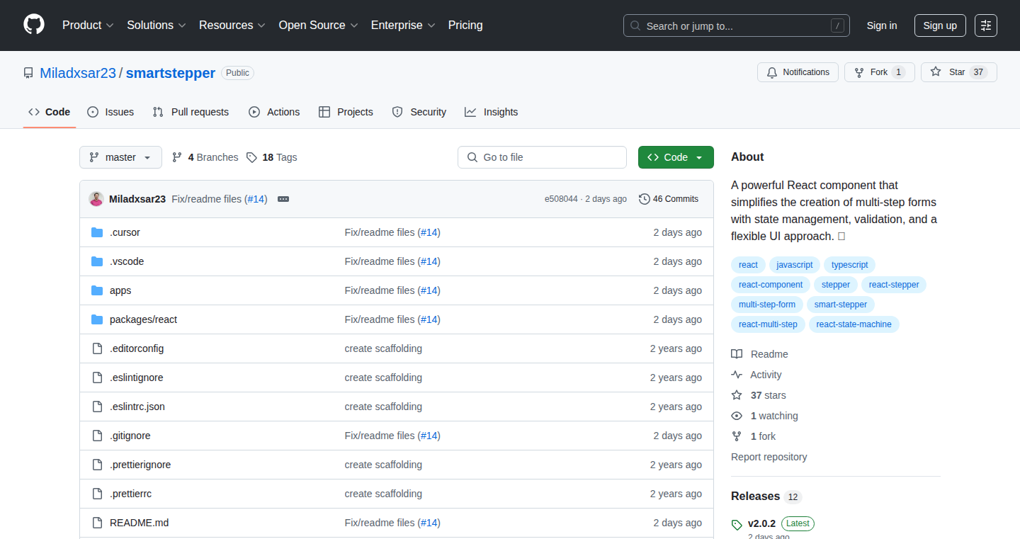 SmartStepper v2: Declarative Multi-Step Forms for React