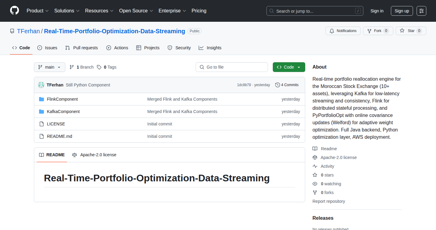 LiveAsset: Real-time Asset Tracking with Kafka and Flink
