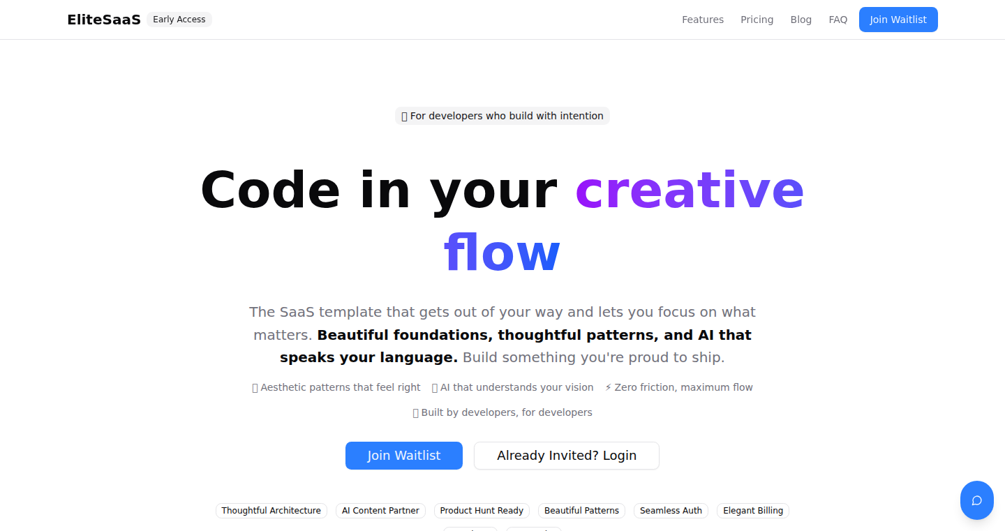 EliteSaaS: The All-in-One SaaS Starter Kit