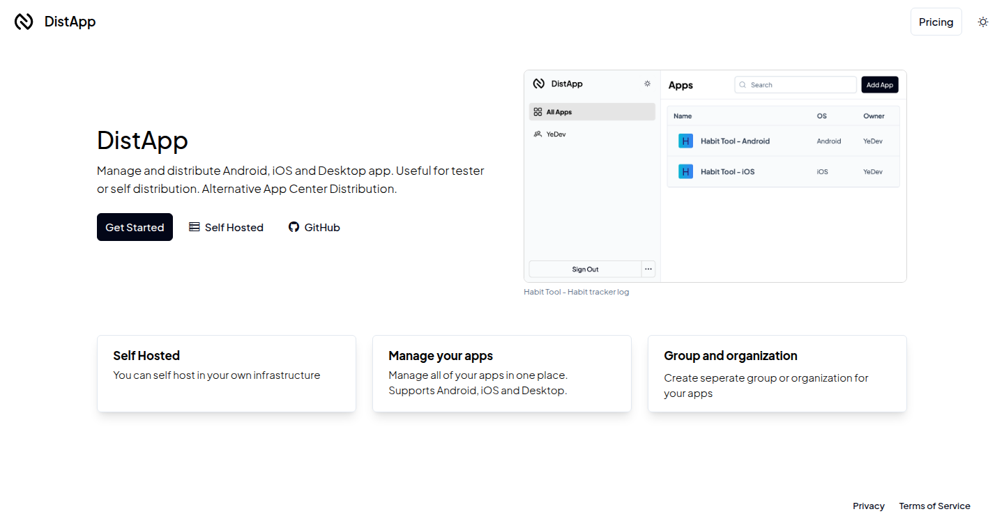Distapp: Universal App Distributor