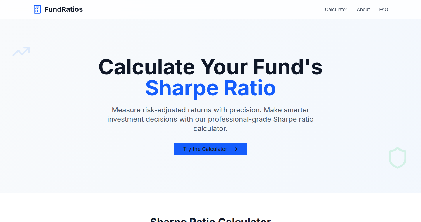 SharpeRatioExplorer: Historical Sharpe Ratio Visualization