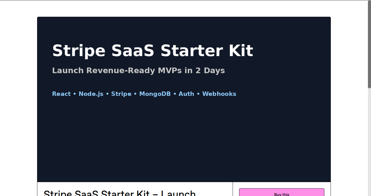 MERN Stack SaaS Starter Kit: Turbocharge Your Web App Development