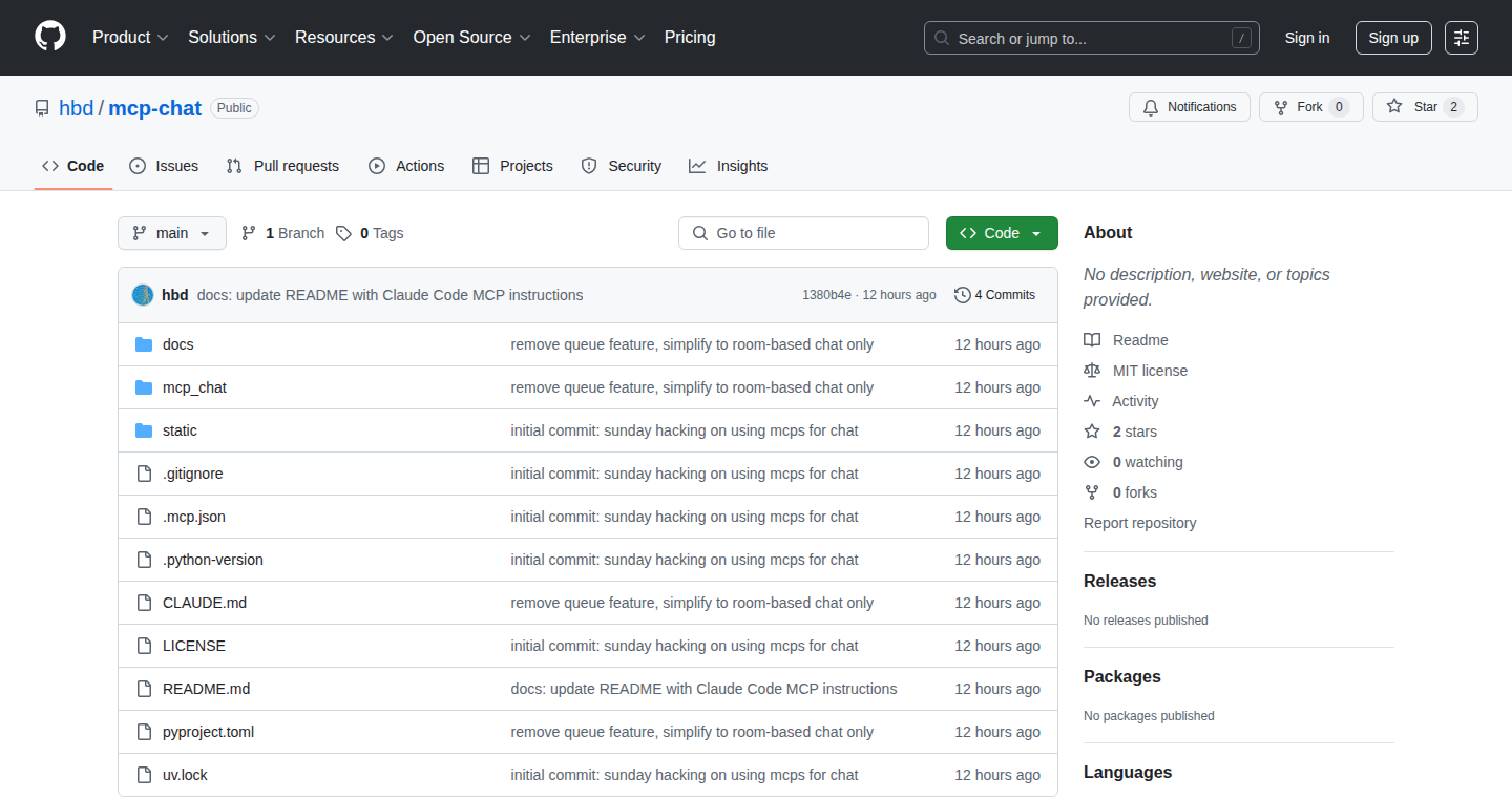 mcp-chat: Async Chat with MCP Tool Calls