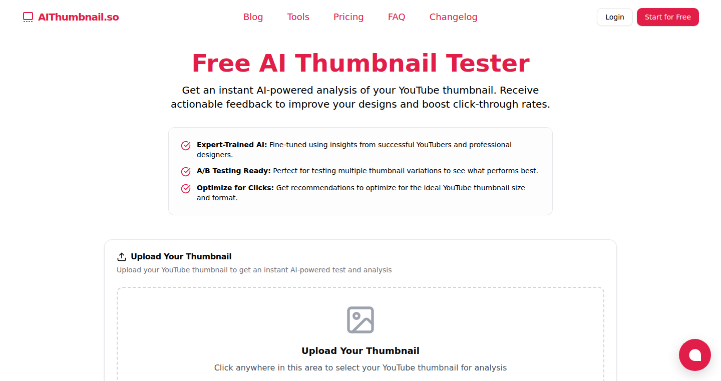AI Thumbnail Clarity Grader