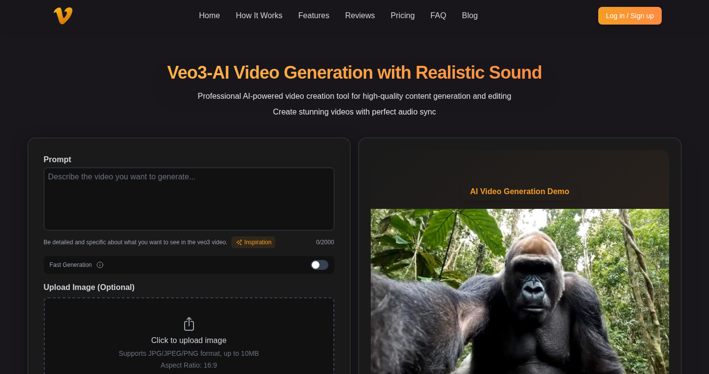 VidVeo3:AI驱动的沉浸式视频生成器
