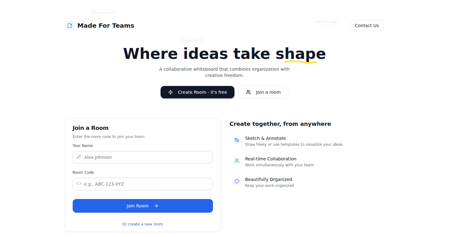 TeamFlow:轻量级异步协作与日常规划工具