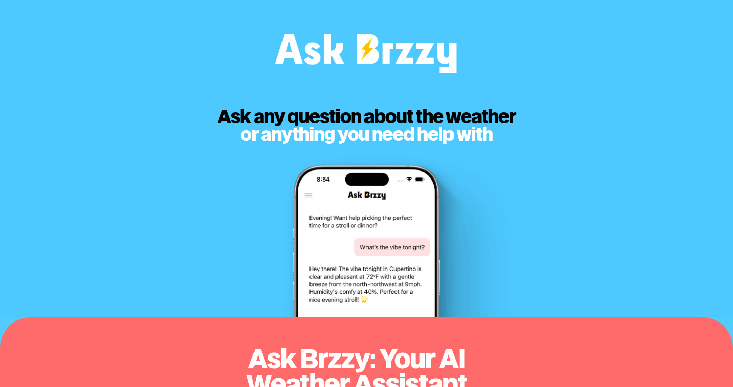 Weather AI: 闪电般的AI天气预报引擎
