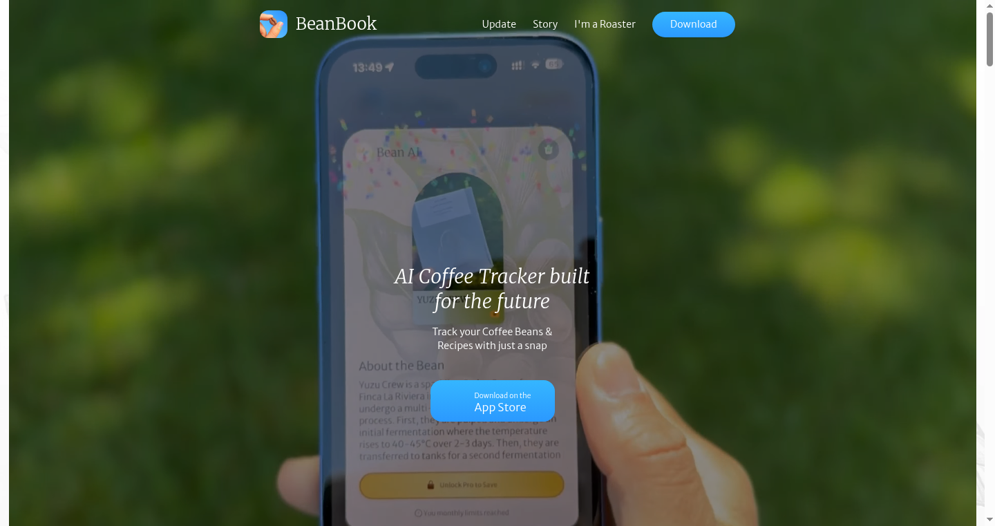 BeanBook: 用AI记录你的咖啡之旅