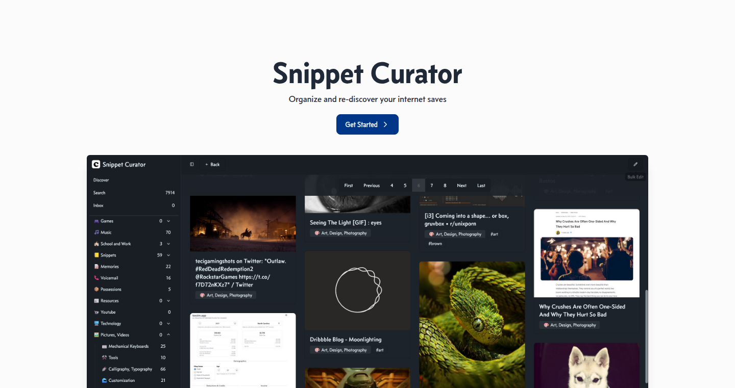 Snippet Curator:你的离线知识宝库