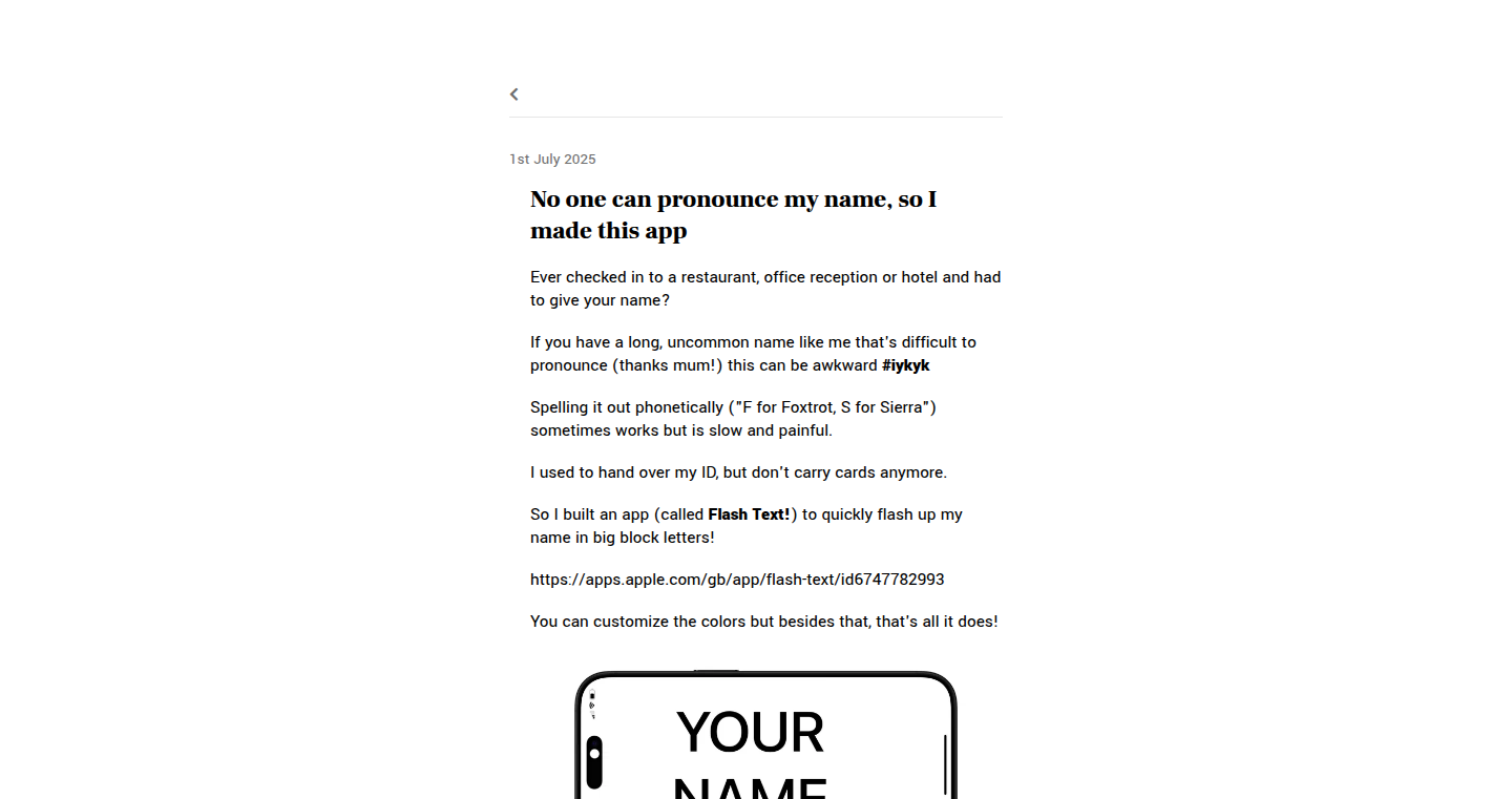 NamePronunciation.ai: Personal Name Pronunciation as a Service
