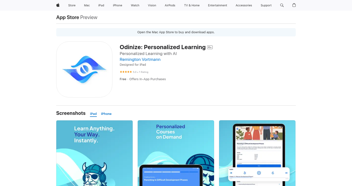 Odinize AI: Personalized Learning Course Generator